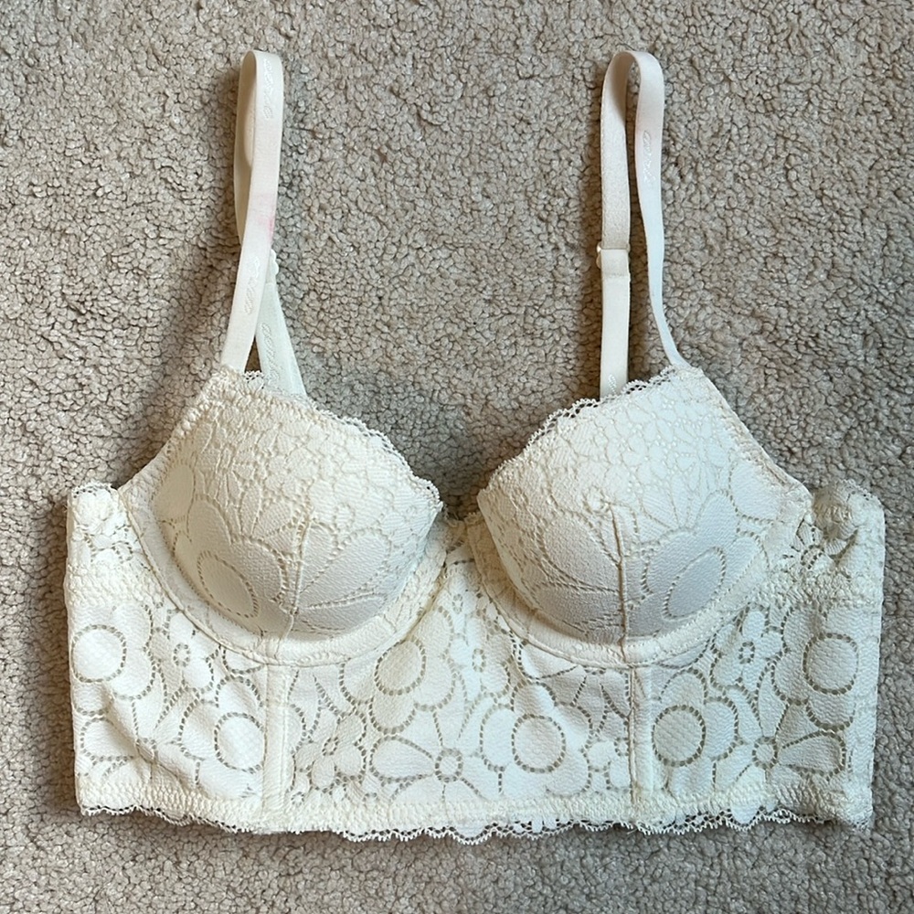Aerie Longline Lace 32A Bra